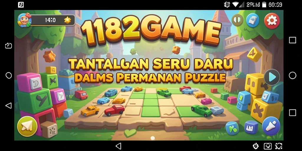 Tampilan gameplay seru di 182GAME dengan berbagai puzzle menantang.