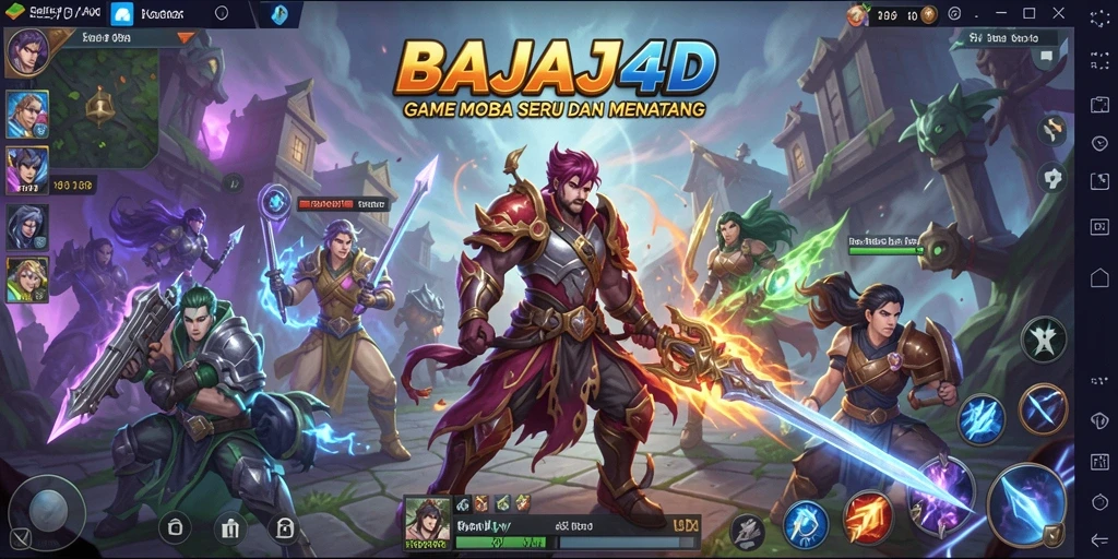 Screenshot menampilkan aksi intens dalam permainan BAJAJ4D.