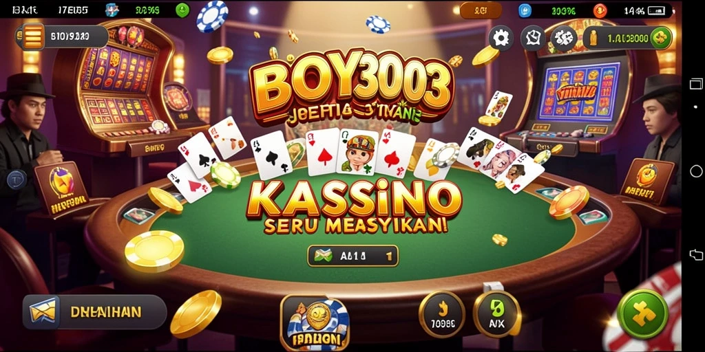 Screenshot gameplay BOY303 menampilkan aksi seru permainan Kasino.
