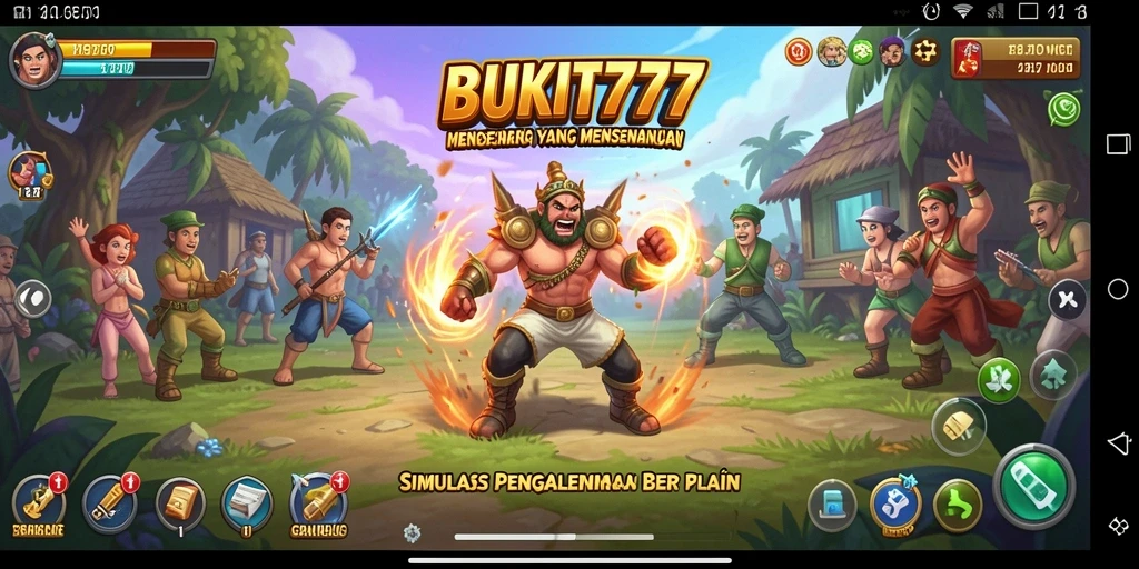 Tampilan gameplay BUKIT777 yang menarik dan interaktif.