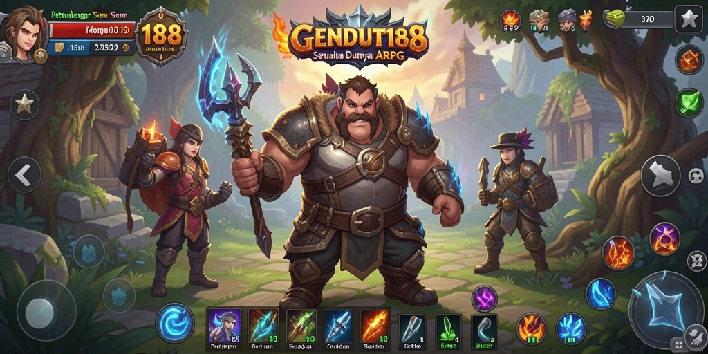 Gameplay seru dalam GENDUT188 dengan aksi berintensitas tinggi.