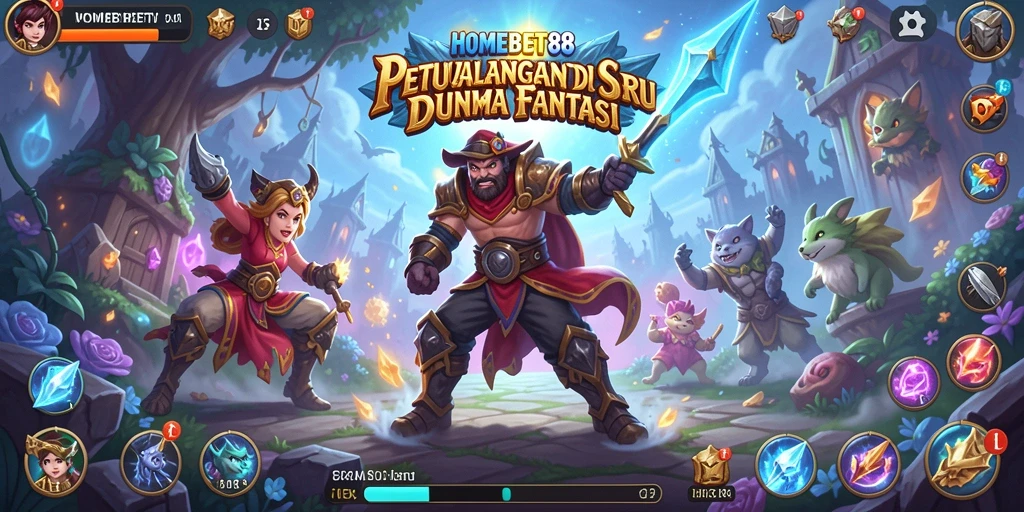 Tangkapan layar menampilkan gameplay menarik dan petualangan seru.