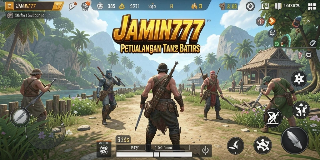 Tangkapan layar jam-jam menjelajahi dunia terbuka yang luas.