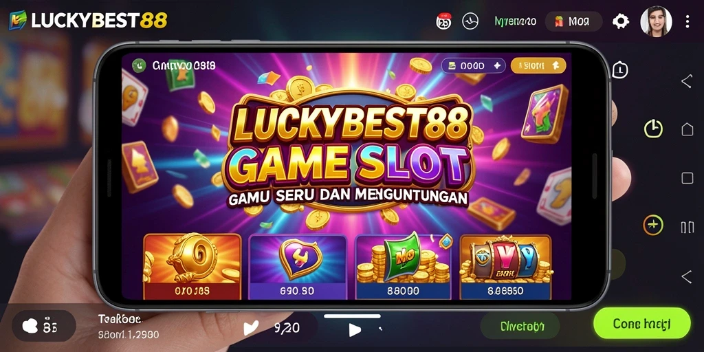 Tampilan visual yang menakjubkan dari gameplay LUCKYBEST88