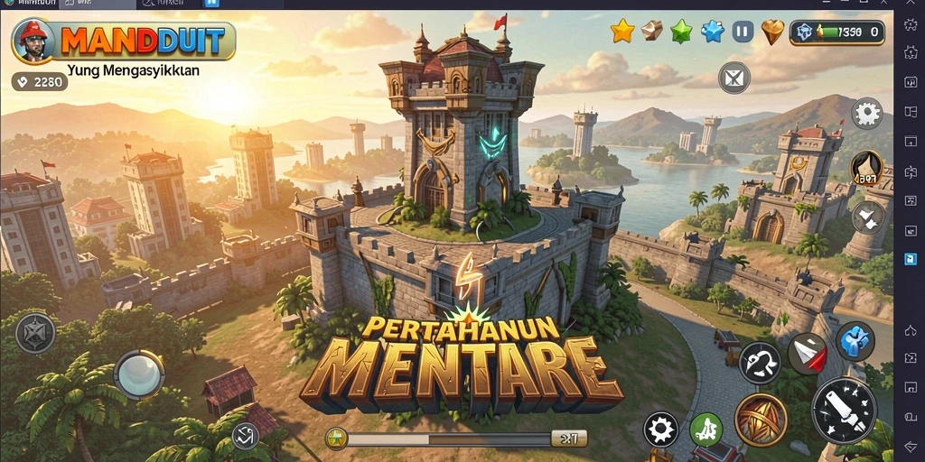 Gameplay seru Tower Defense dengan grafis menawan dan strategi menarik.