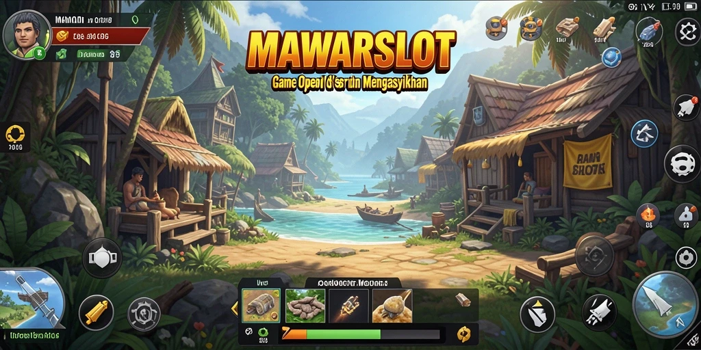 Tampilan gameplay seru dalam dunia terbuka MAWARSLOT.