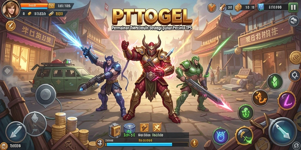 Tampilan gameplay PTTOGEL yang menegangkan dan seru.