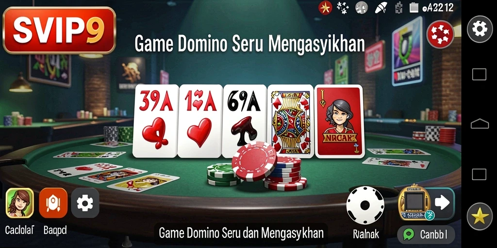 Tampilan gameplay seru di SVIP9 dengan teman-teman.