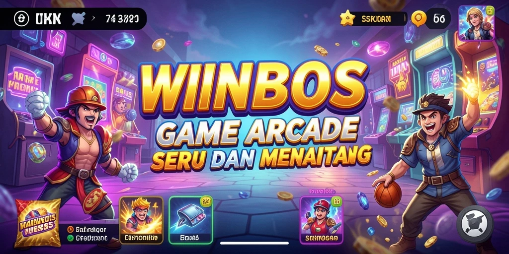 Tampilan gameplay seru dari WINBOSS dengan berbagai tantangan arcade.